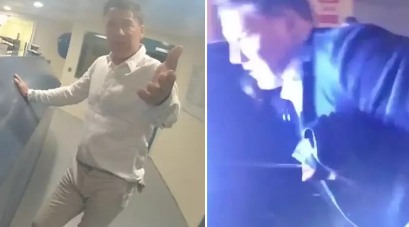 Dean Saunders Told "You Can't Even Stand Up" In Police Footage Of His Arrest