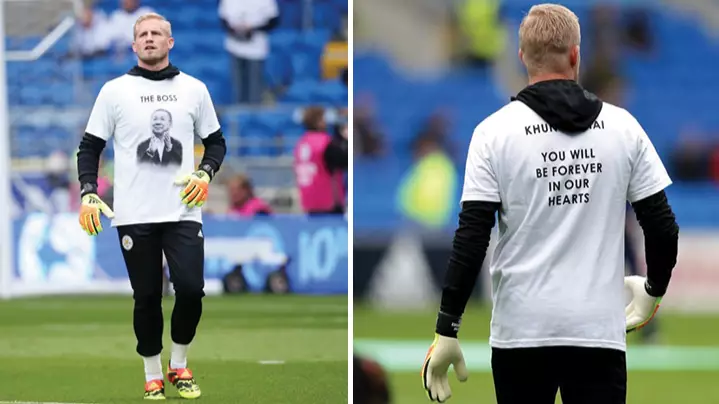 Leicester City Players Wear Special Shirts In Honour Of Vichai Srivaddhanaprabha
