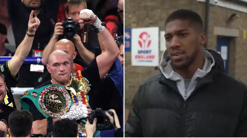 Anthony Joshua Fires Shot At Tyson Fury Ahead Of Potential Undisputed Fight 