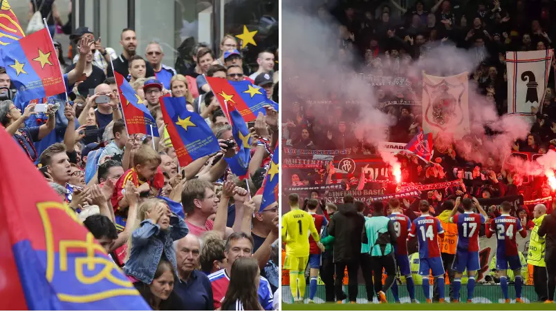 FC Basel Fans Take Stand Against Expensive Ticket Prices For Swiss Cup Final