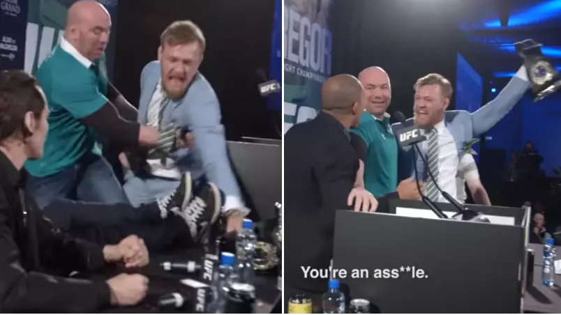 Conor McGregor Stealing Jose Aldo's UFC Belt Is Still His Most Craziest Stunt Ever