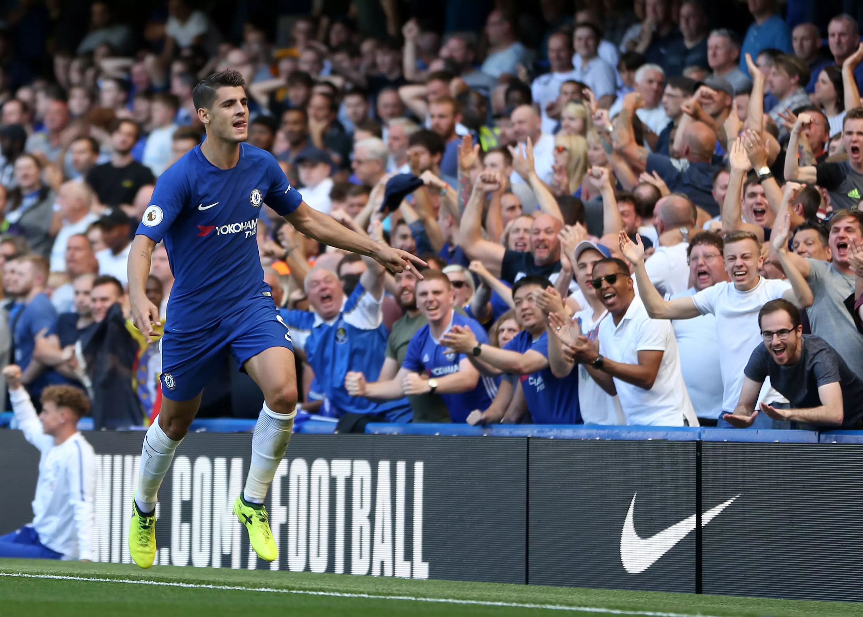 Morata started so well. Image: PA Images.
