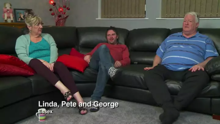 Pete and Linda first appeared on Gogglebox alongside Linda's son, George.
