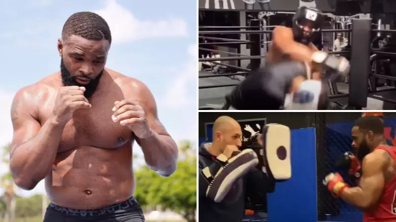 Fans Believe Jake Paul Will Lose After Footage Of Tyron Woodley In Training Goes Viral 