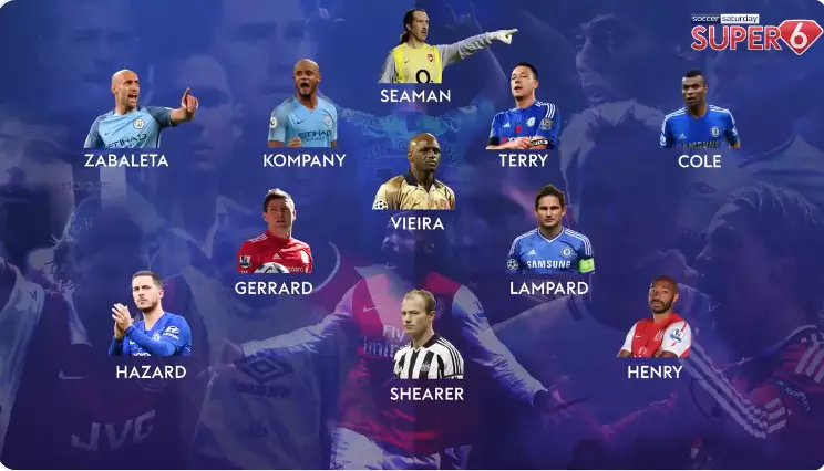 The Class of 92's all time XI. Image: Sky Sports