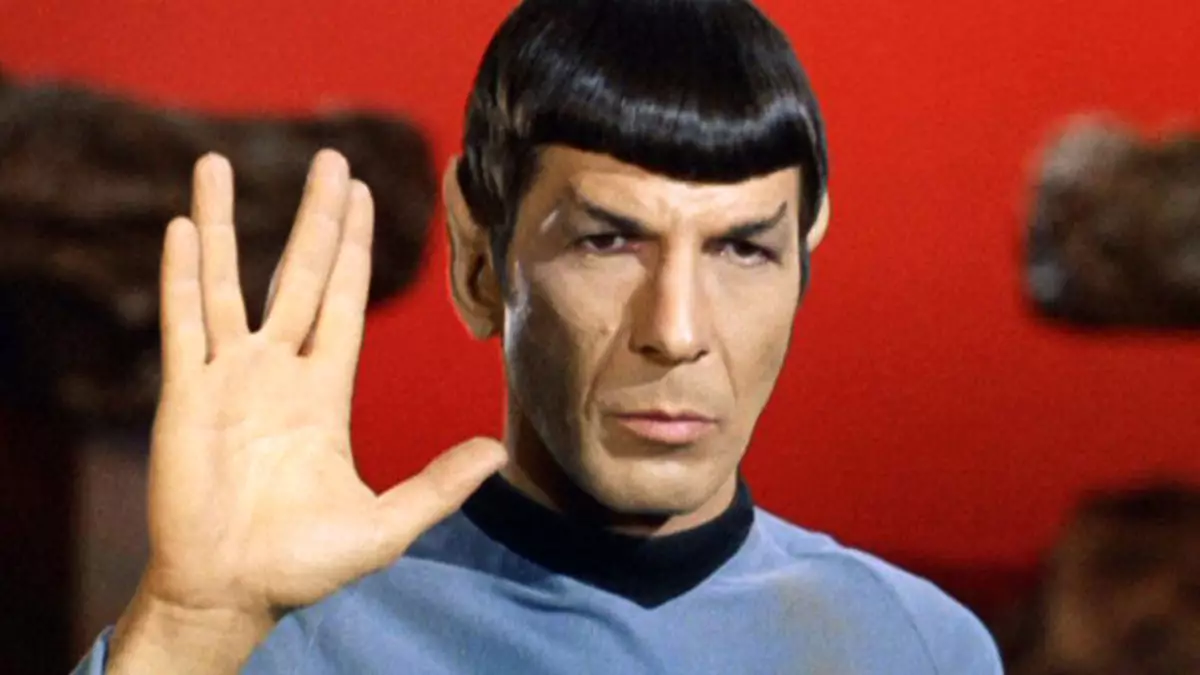 You know, the Vulcan salute.