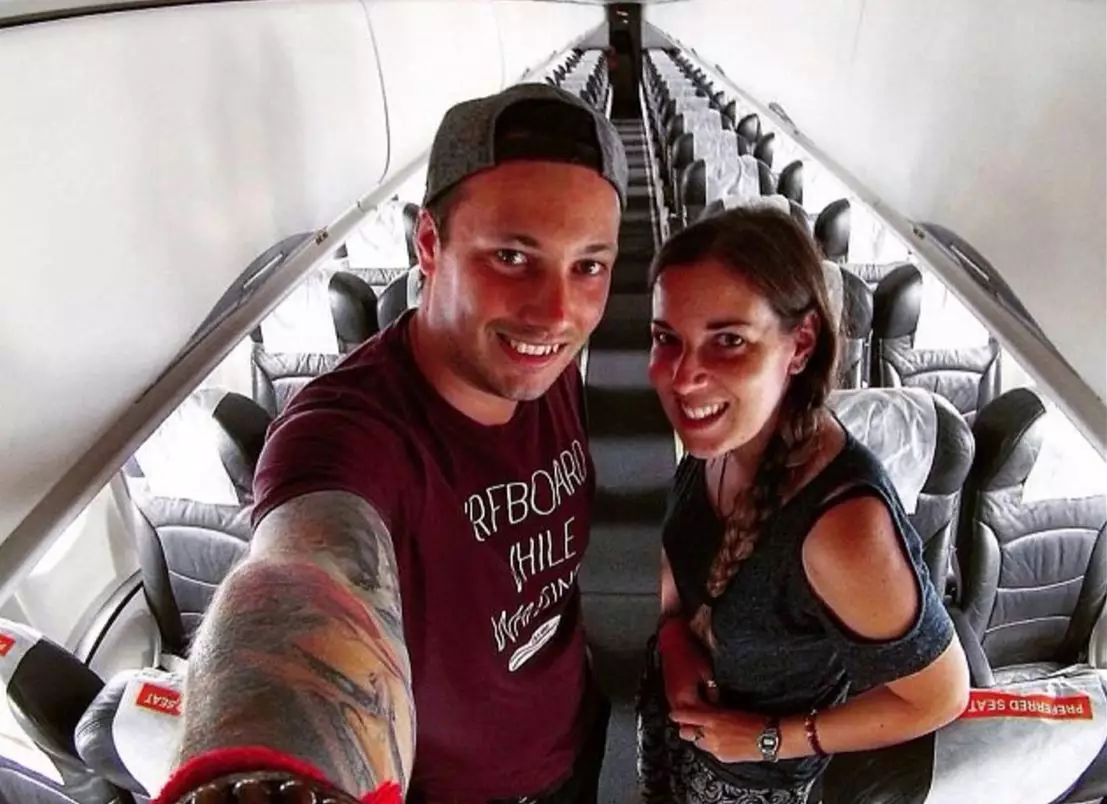 Couple Discover They're Alone On A Flight, Frivolity Ensues 