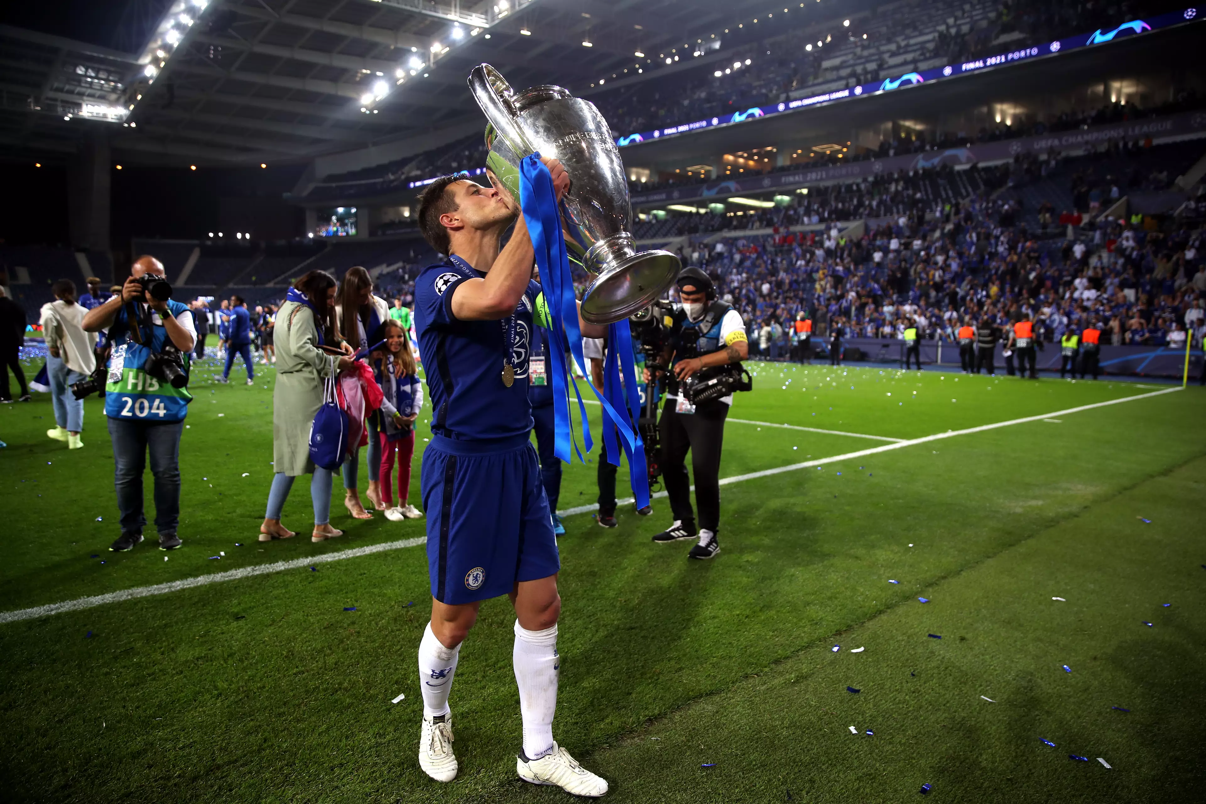 Chelsea fans will get a glimpse of the trophy next week. Image: PA Images