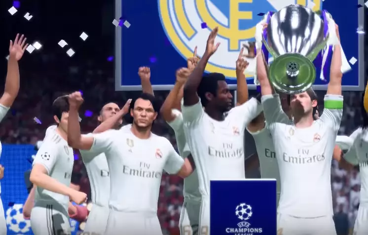 The Icon XI celebrate their victory. (Image