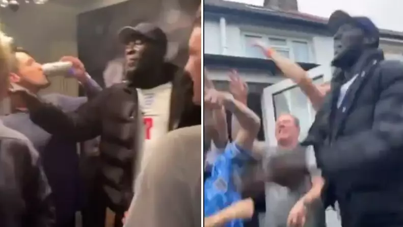 Stormzy Turned Up To Random After Party Following England's 2-0 Win Over Germany