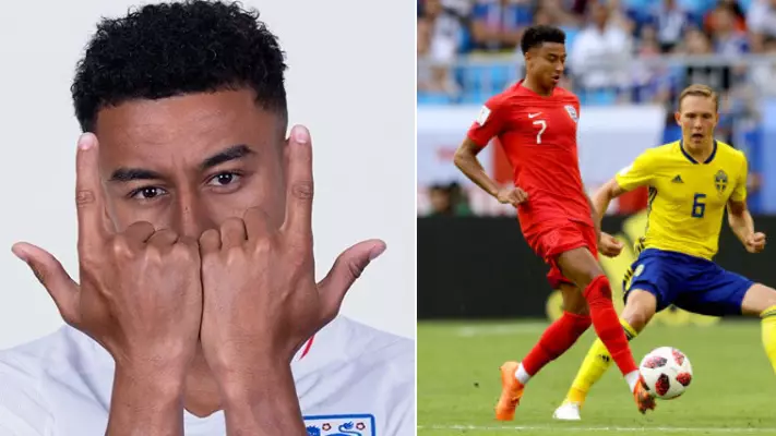 Jesse Lingard's Passing Accuracy At The World Cup Is Genuinely Outrageous 