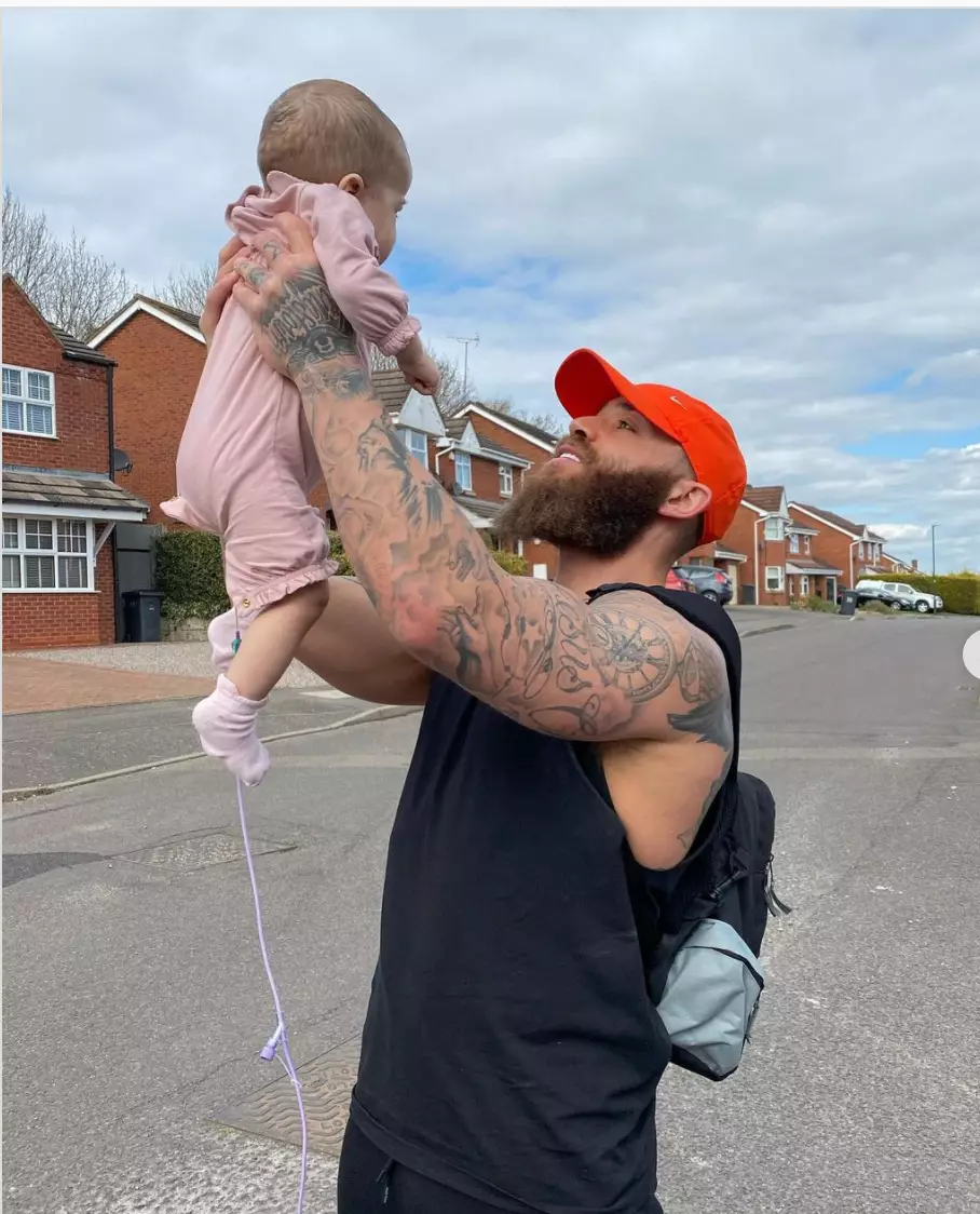 Ashley Cain and his girlfriend Safiyya are currently making Azaylia comfortable (