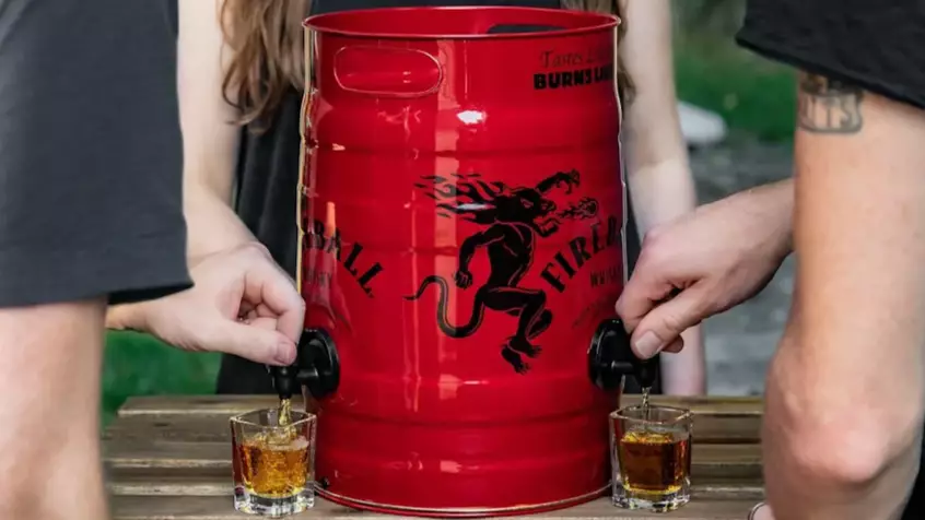 Fireball Is Selling Kegs Containing 115 Shots Of Whisky