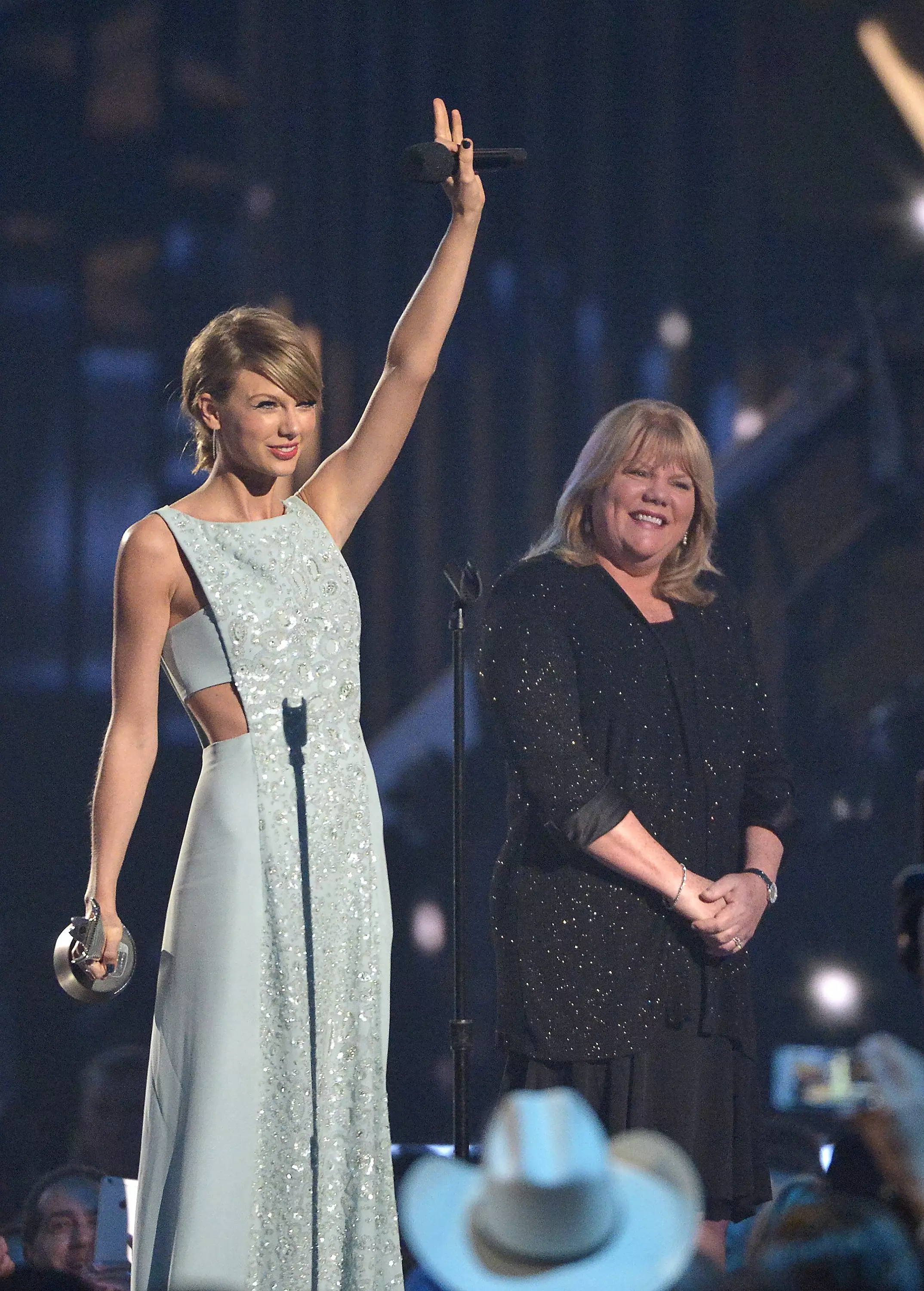 Taylor and her mum Andrea are very close (