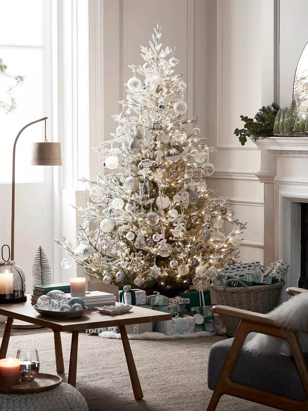 Frosted Festive Fir Unlit Christmas Tree, £79.99 (