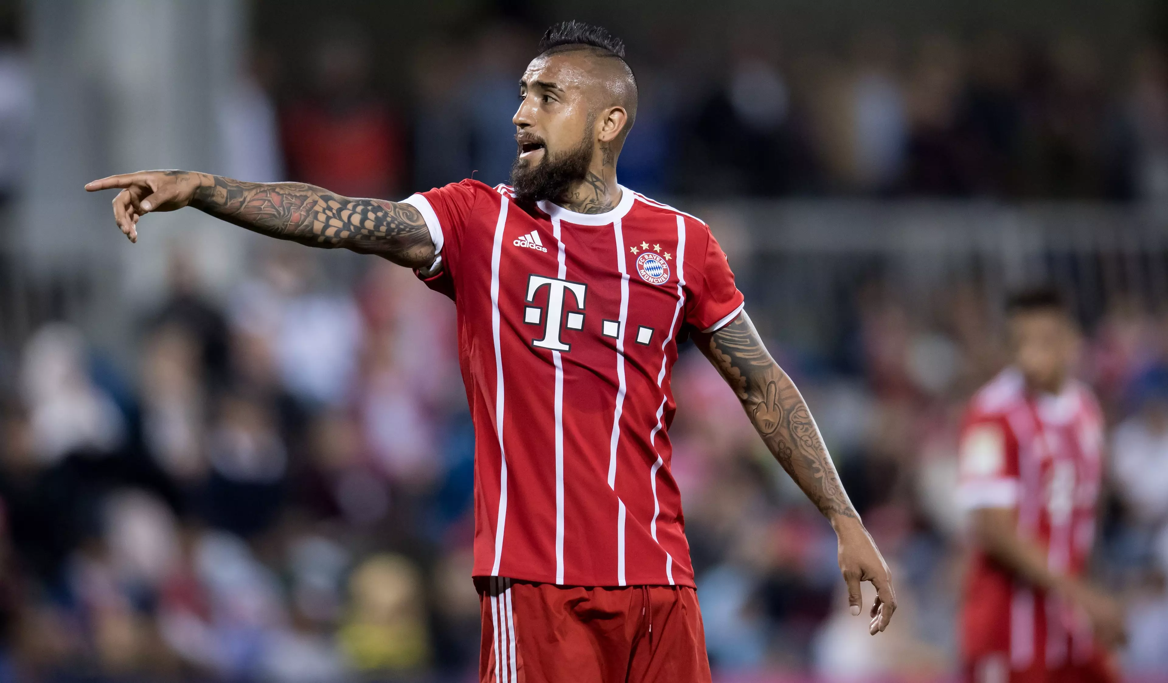 Vidal in action for Bayern Munich. Image: PA