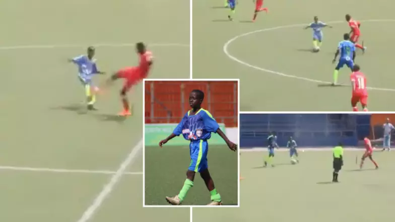 An 11-Year Old Is Playing Senior Football In Liberia And He's Tearing It Up