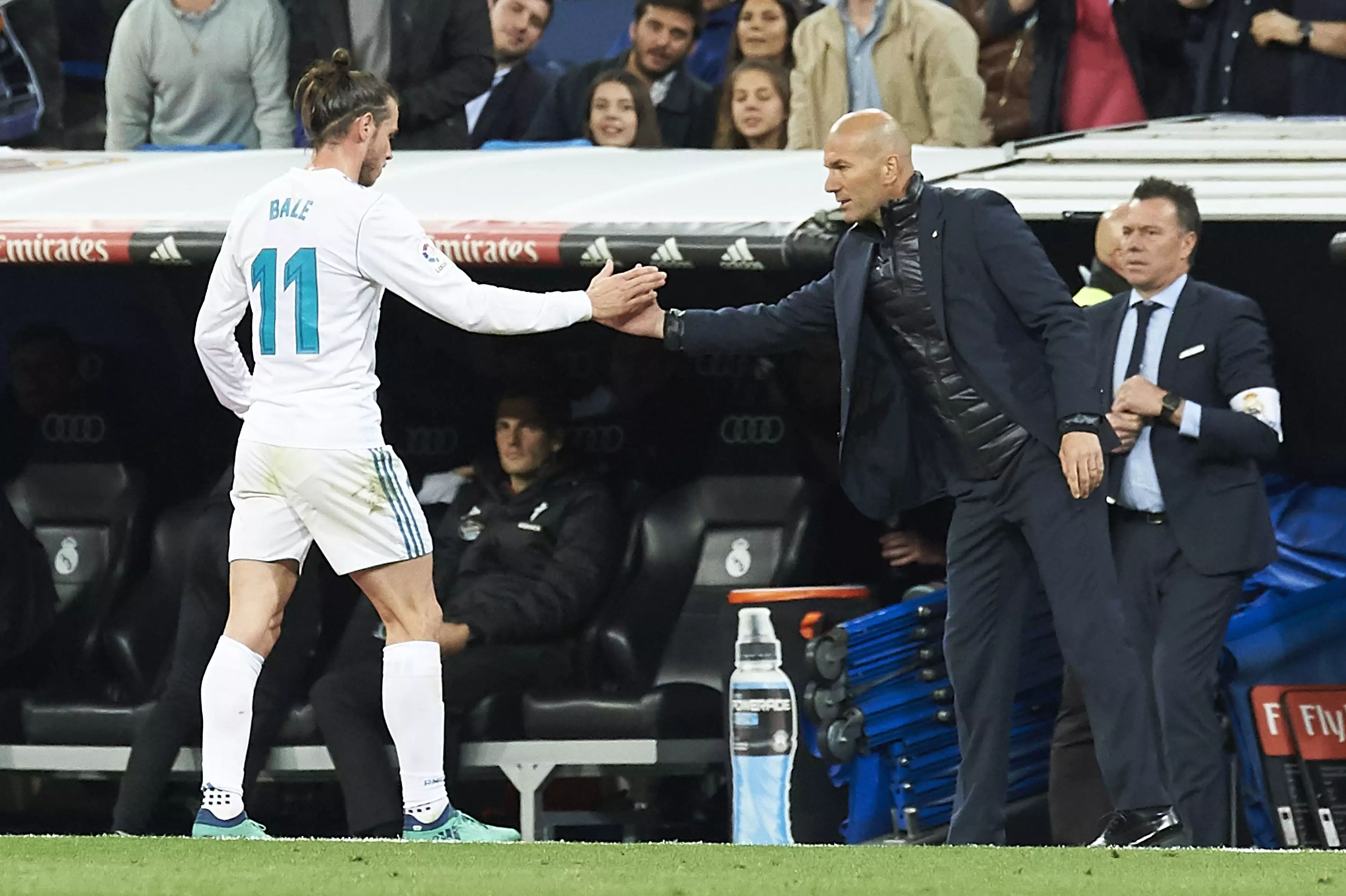 No loved loss between Zidane and Bale. Image: PA Images