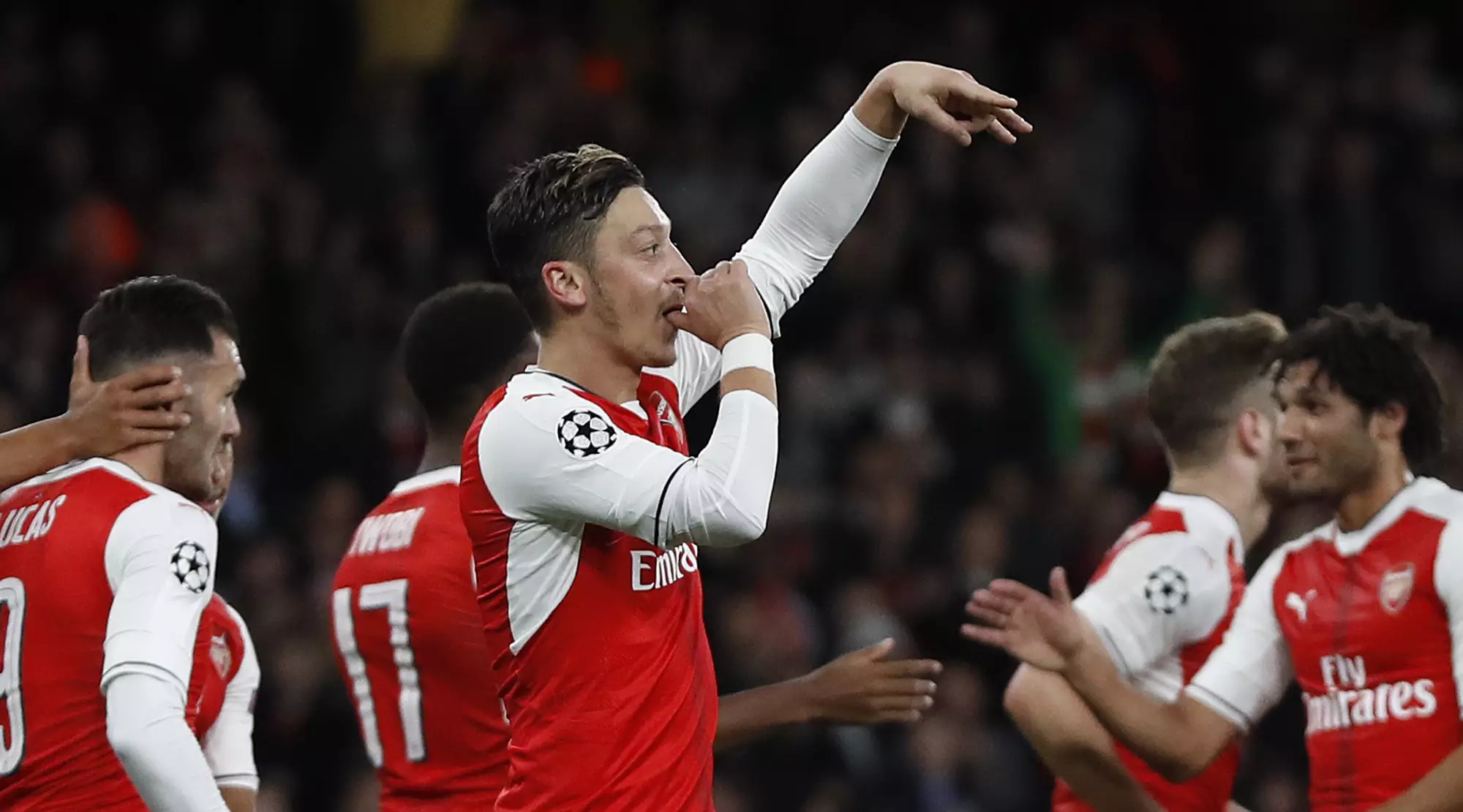 WATCH: Mesut Ozil Scores His First-Ever Career Hat-Trick