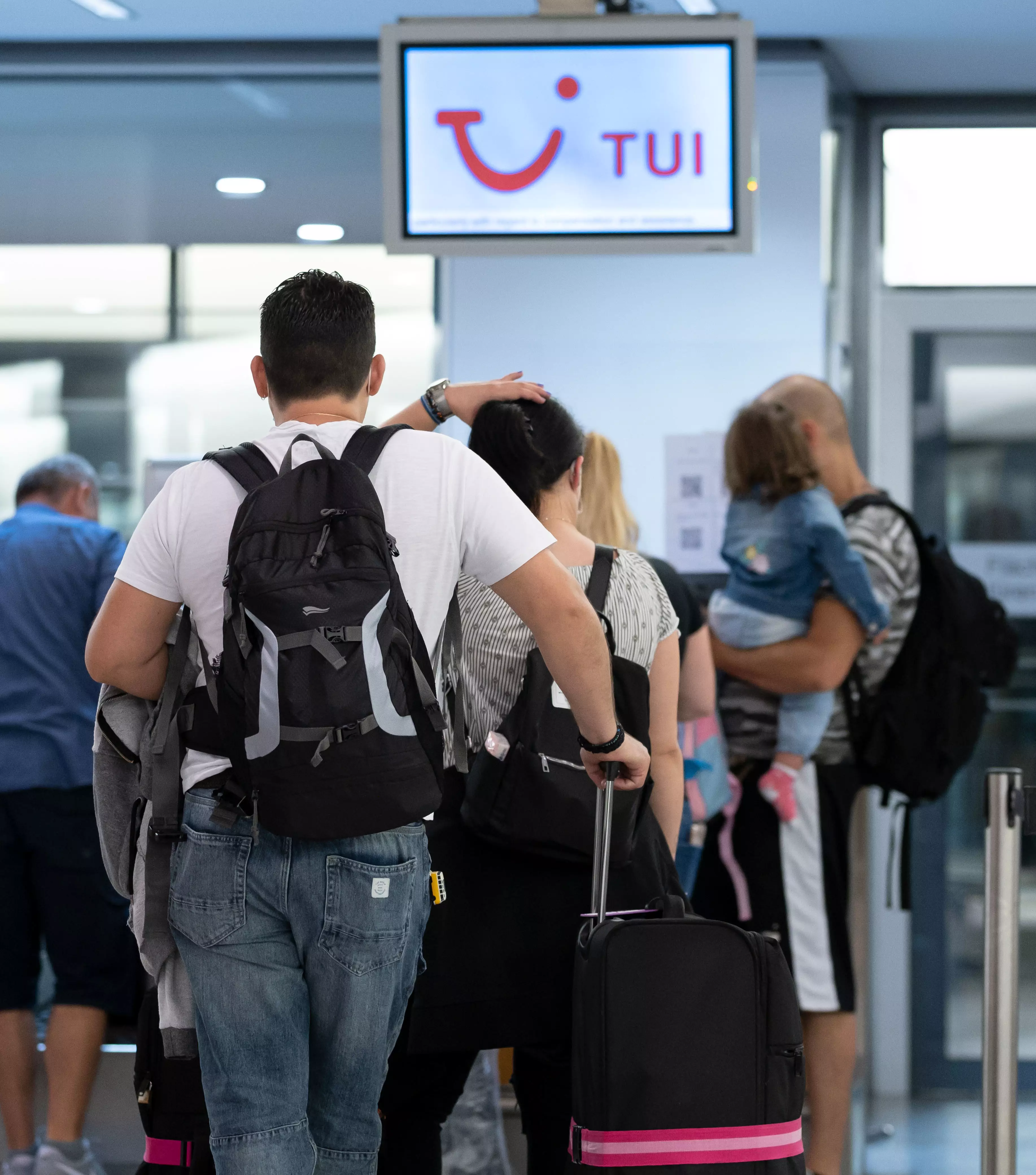 Passengers on a TUI flight have been told to self-isolate.