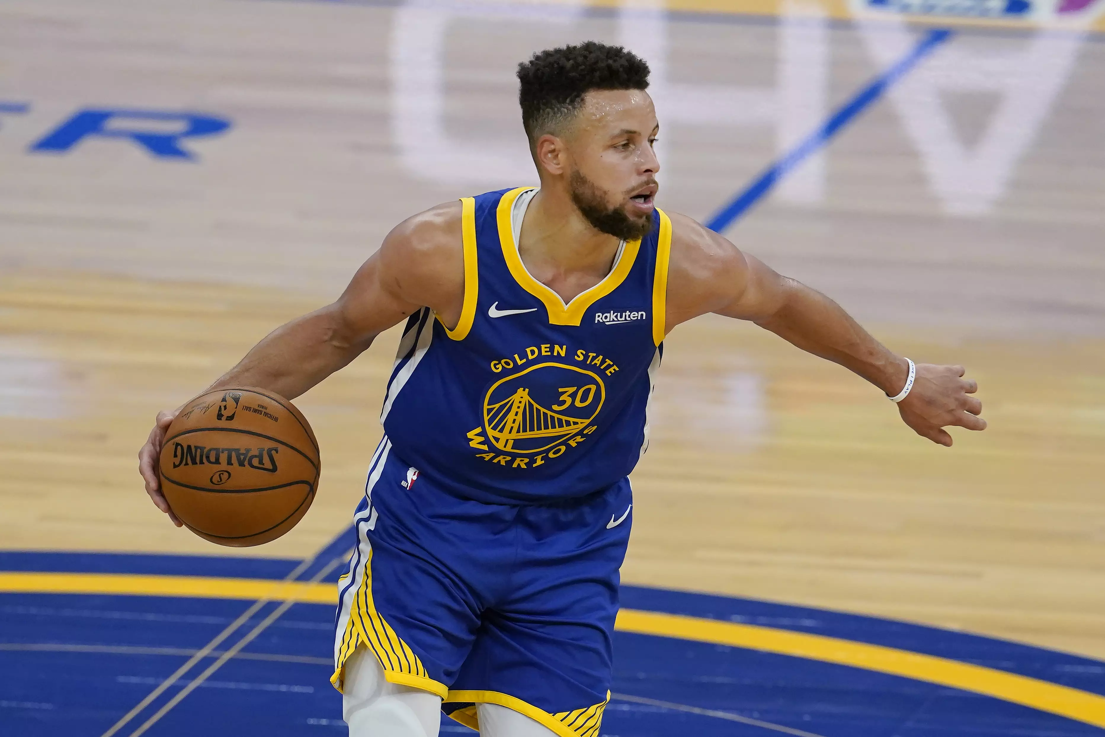 Golden State Warriors' star Curry just one of two non footballers in the top 20. Image: PA Images
