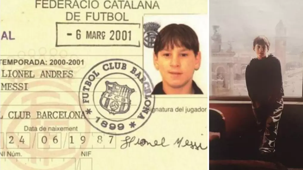 On This Day 18 Years Ago, A 13-Year Old Lionel Messi Arrived At La Masia