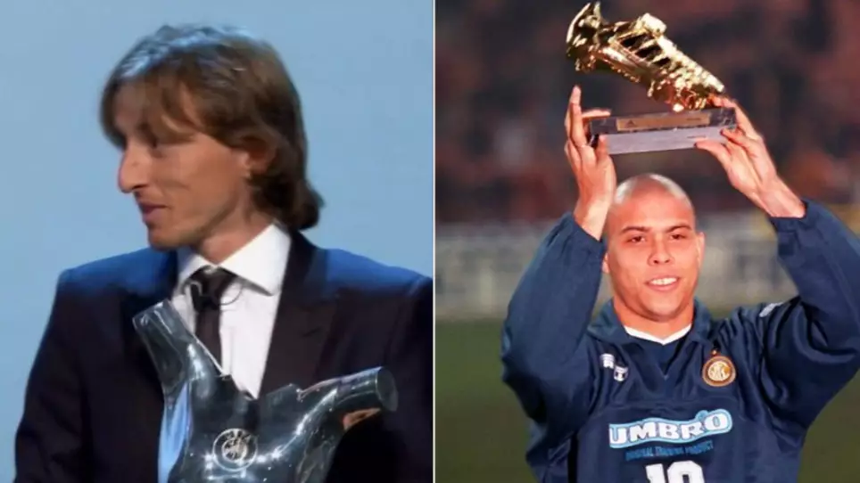 Luka Modric Becomes First Player To Win Golden Ball And UEFA Men’s POTY Since Ronaldo In '98