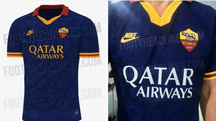 Roma's Leaked Third Kit Is One Of The Most Beautiful Retro-Inspired Kits Ever Made