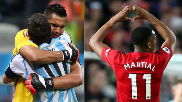 Sergio Romero Reveals The Ability Lionel Messi And Anthony Martial Share