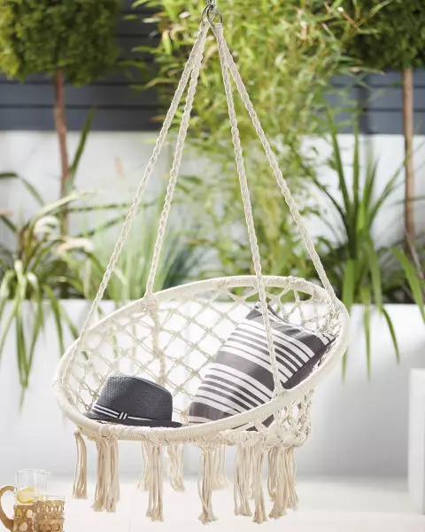 Aldi's hanging rope chair is back in stock (