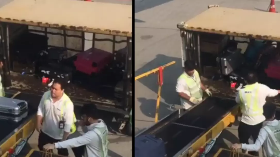 Reckless Baggage Handlers Filmed Tossing 'Beloved' Luggage At Airport