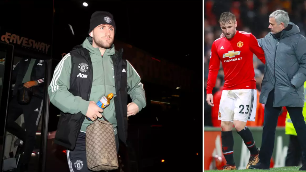 Luke Shaw Confronted Jose Mourinho After Being Subbed Off Against Brighton
