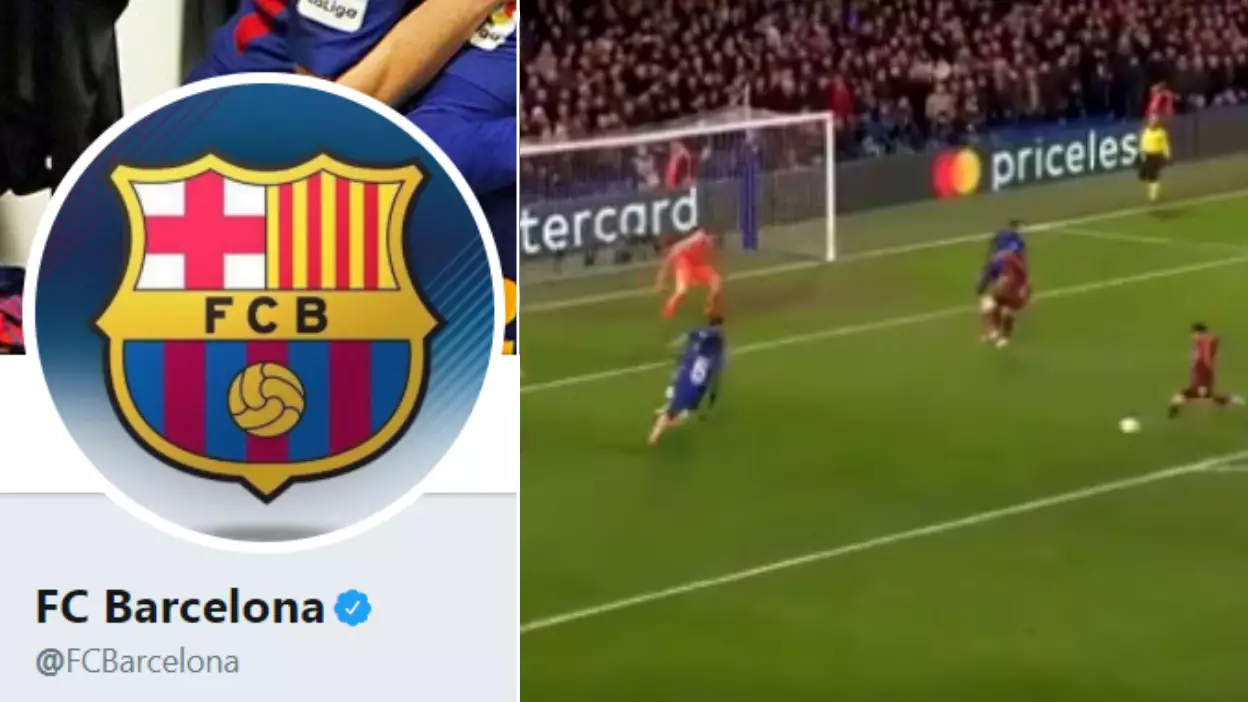 Barcelona's Tweet After Lionel Messi Finally Scored Against Chelsea After 730 Minutes Is Spot On