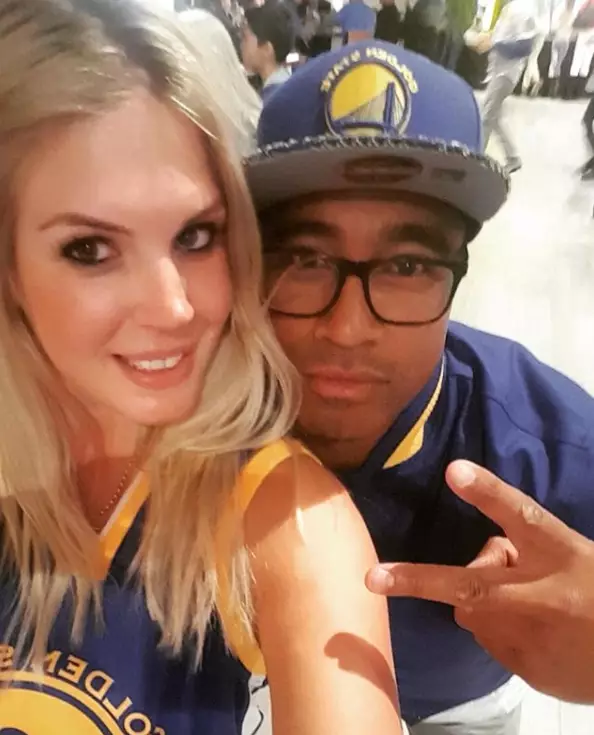 Magasiva with wife Lizz.