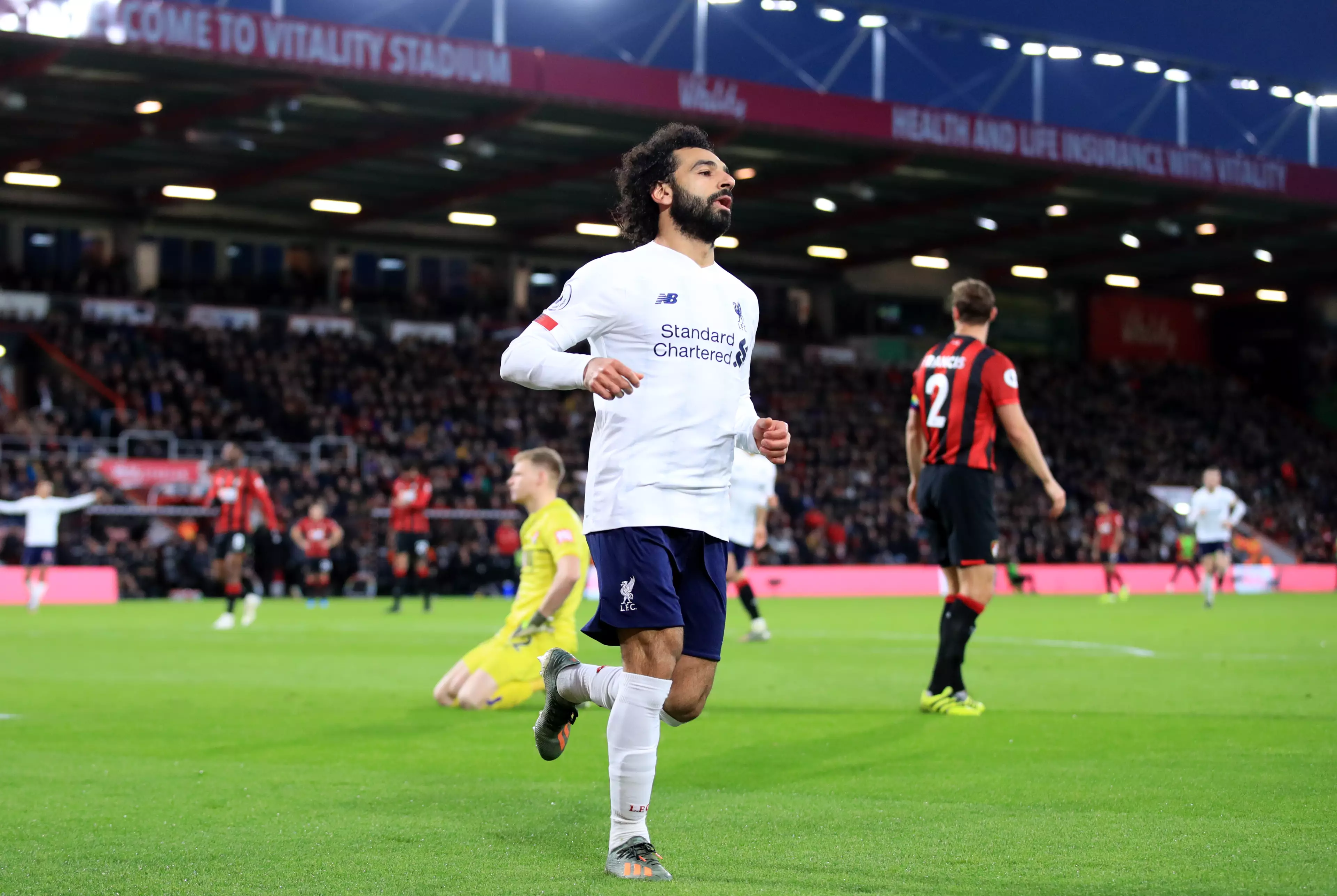 Mo Salah scored as Liverpool cruised to victory at Bournemouth on Saturday