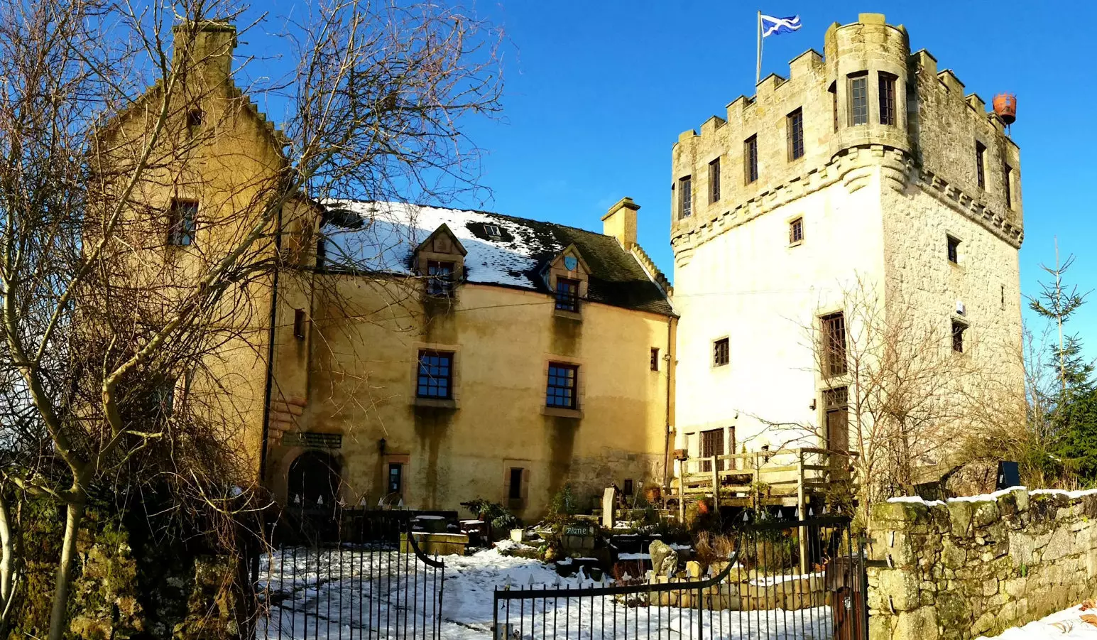 The castle has been dubbed one of Britain's spookiest homes. (