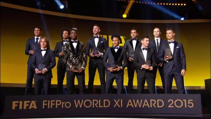 Some Huge Names Are Omitted From FIFPro's World XI Shortlist