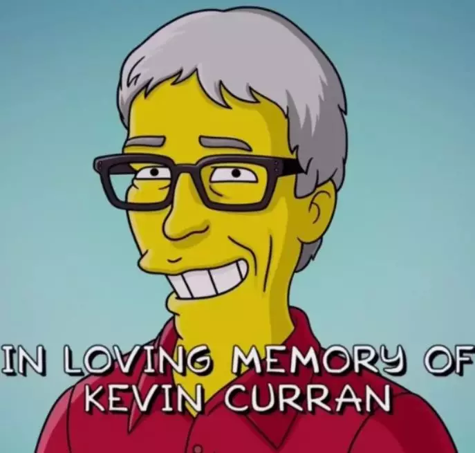 'The Simpsons' episode 'There Will Be Buds' was dedicated to Curran.