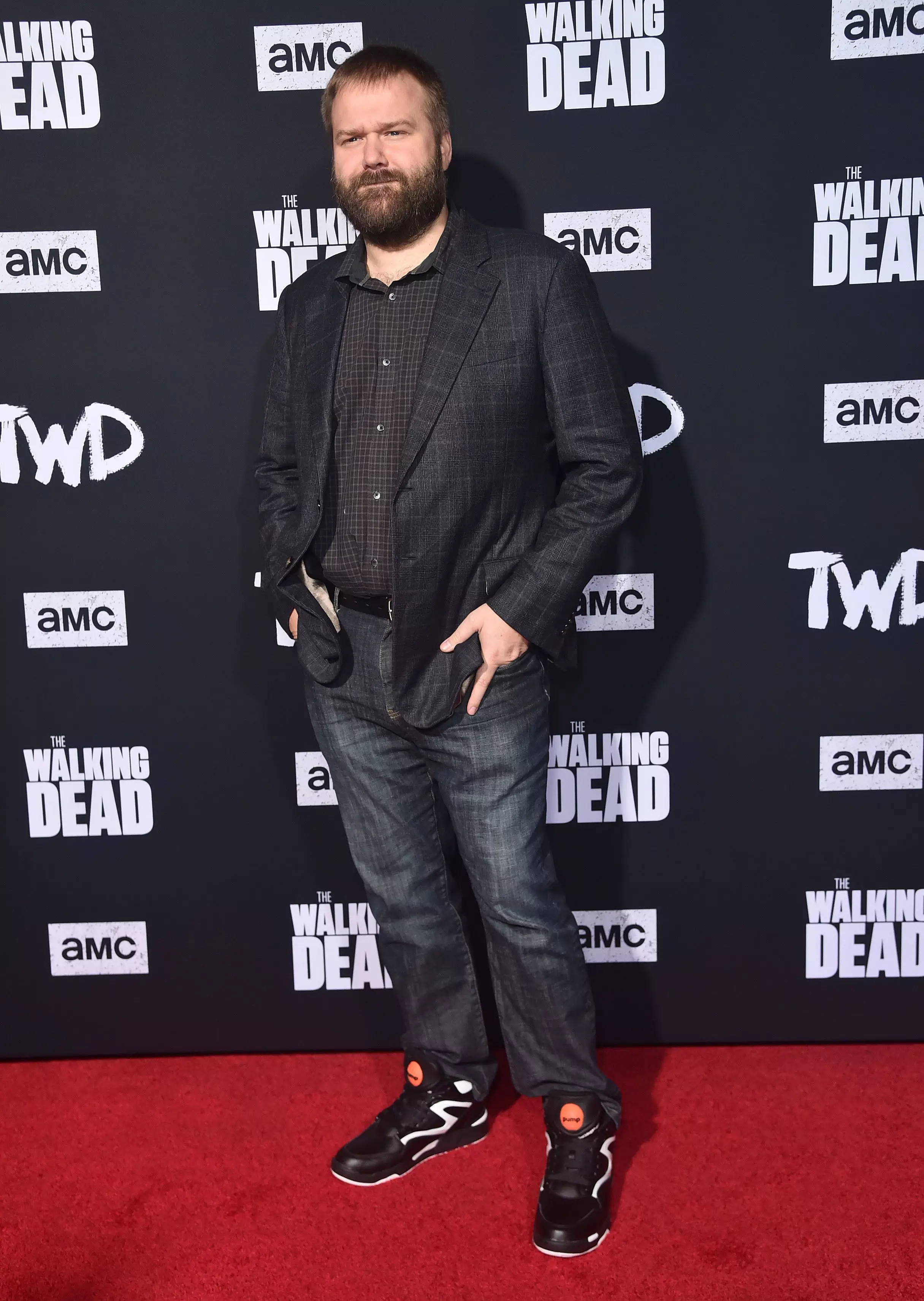 Robert Kirkman at The Walking Dead Season 10 premiere.