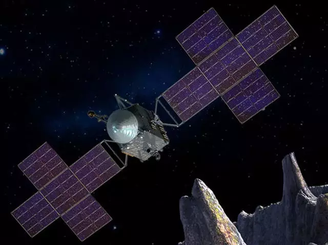 An artist impression of the spacecraft that will be sent to Psyche 16.