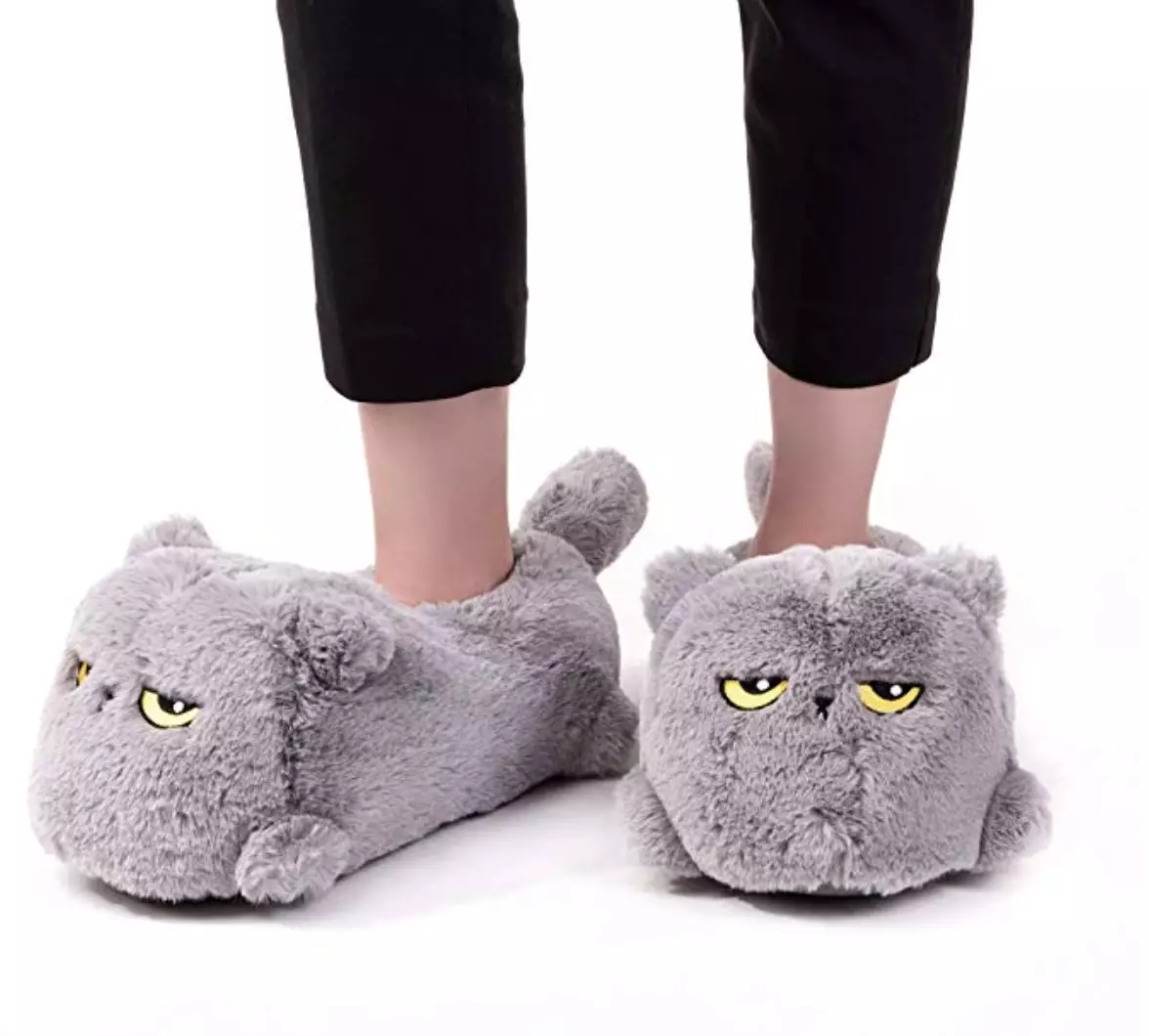 Charge them slippers and slip your feet in!