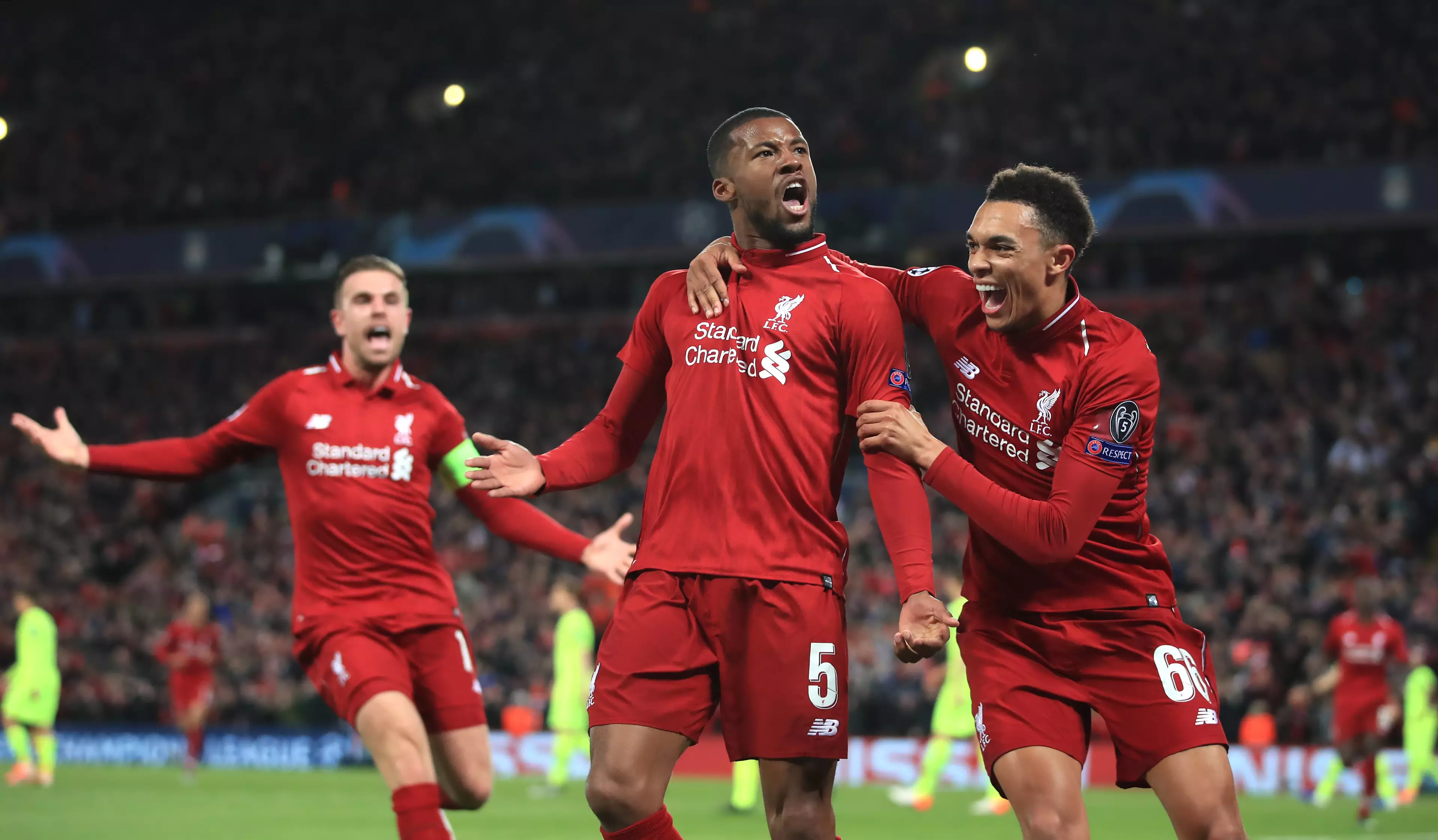 Liverpool beat Barcelona 4-0 at Anfield to complete a remarkable turnaround in their Champions League semi-final