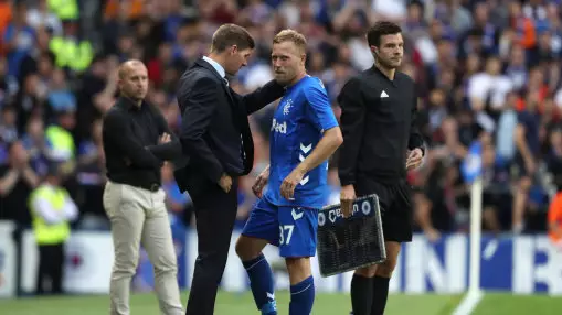Steven Gerrard Proves He Could Still Play With Sublime Touchline Flick