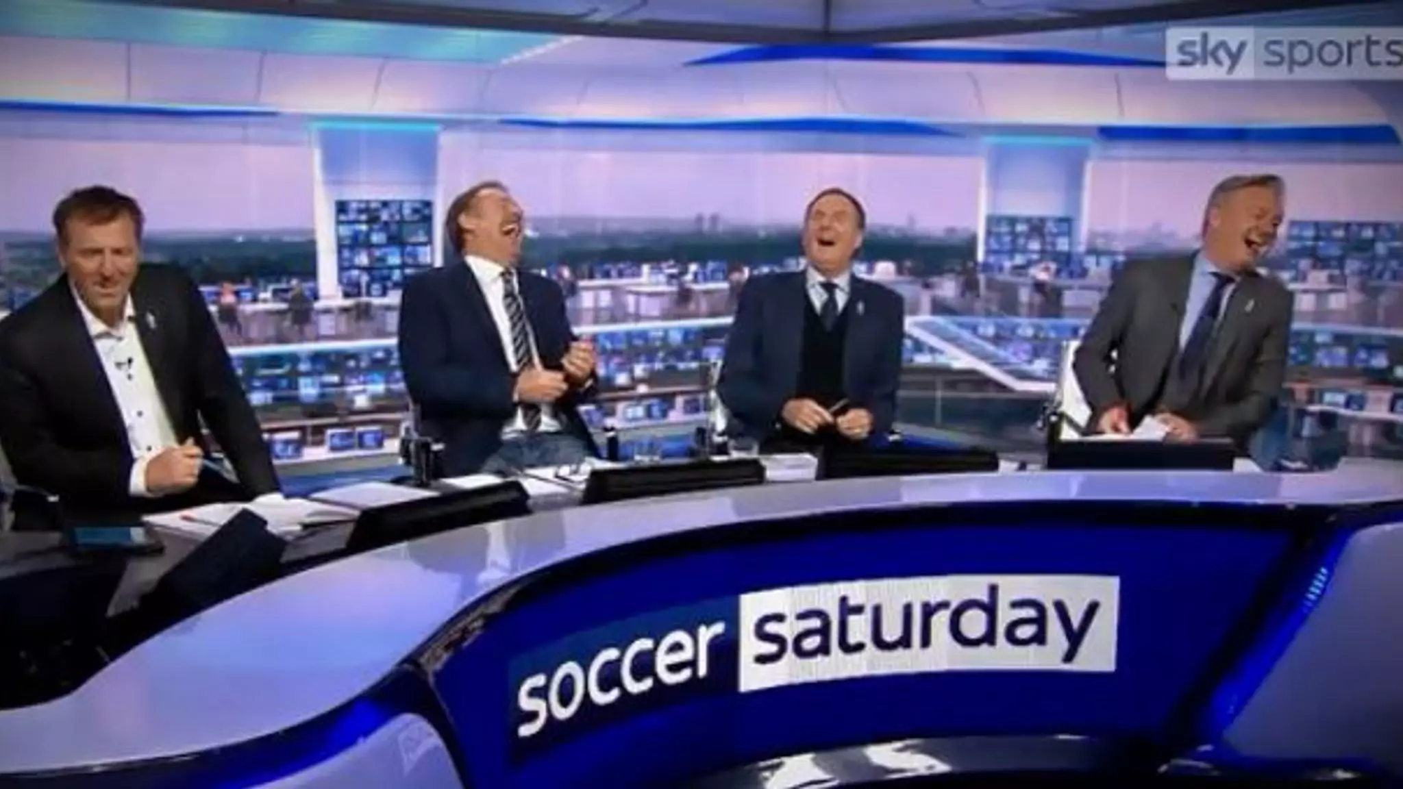 The old panel had been together for quite some time. Image: Sky Sports