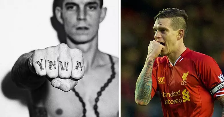 Daniel Agger Has The Liver Bird Tattooed Onto His Fingers 