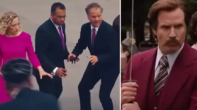 Channel 4, ITV And Sky News Teams Recreate The 'Anchorman' Scene And It's Perfect