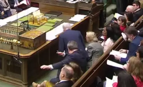 The Deputy Leader Of The Opposition Dabbed During PMQs 