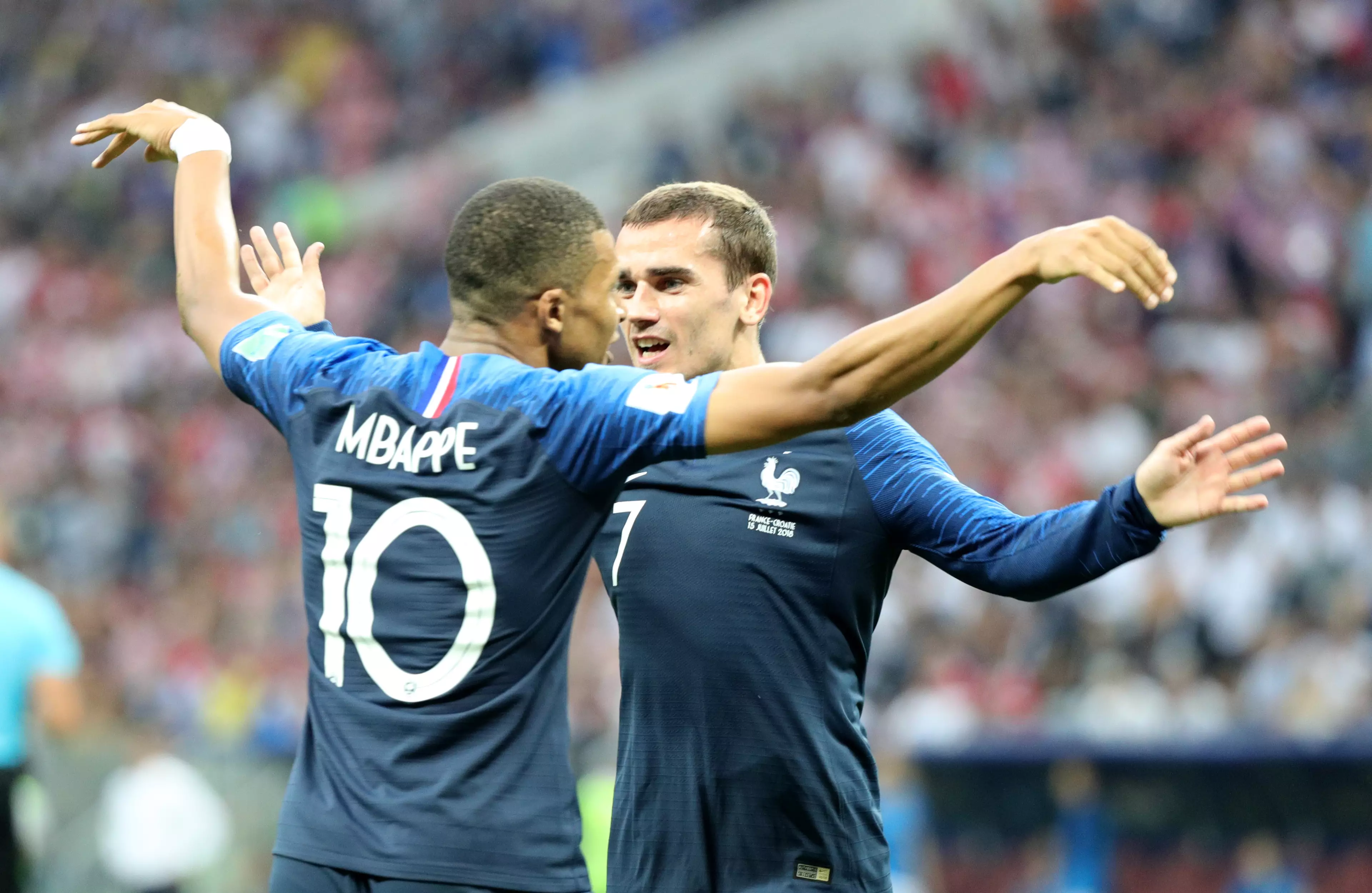 The two France players would surely be very pleased. Image: PA Images