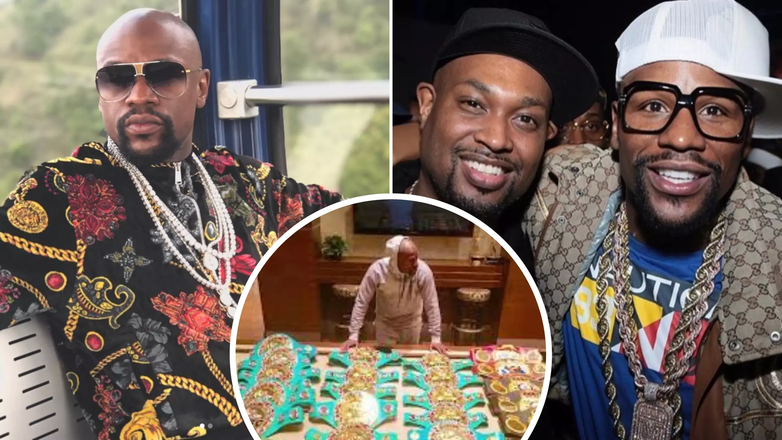 Former England International Explains How He Ended Up Partying At Floyd Mayweather's $9.5 Million Mansion