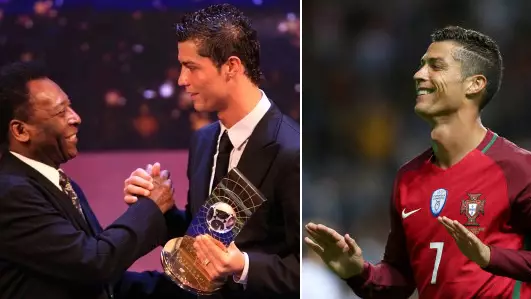 Pele Sends Classy Message To Cristiano Ronaldo After He Passes His FIFA Goal Tally